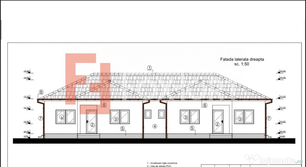 COMISION 0% Duplex individual cu 3 camere si 380 mp teren -