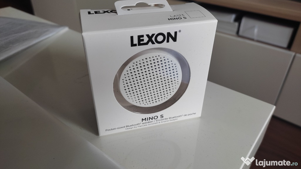 Boxa portabila wireless Lexon Mino S White