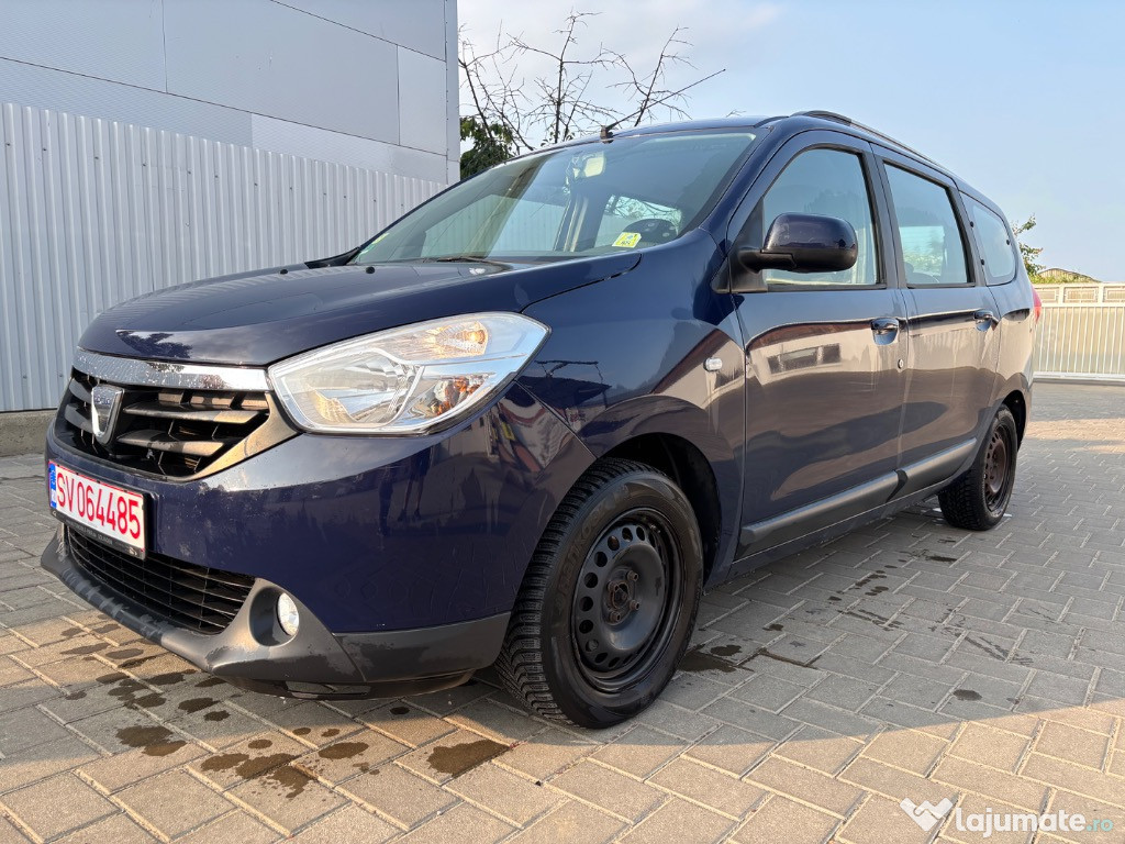 Dacia Lodgy 1.2 TCe, 7 locuri, 2016 – Ideală pentru familie!