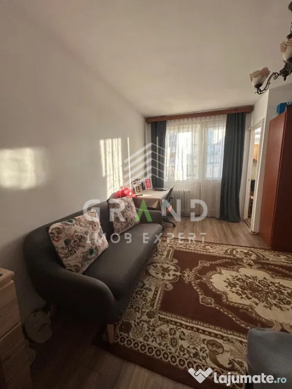 GARSONIERA RENOVATA, BALCON, zona Manastur/Big