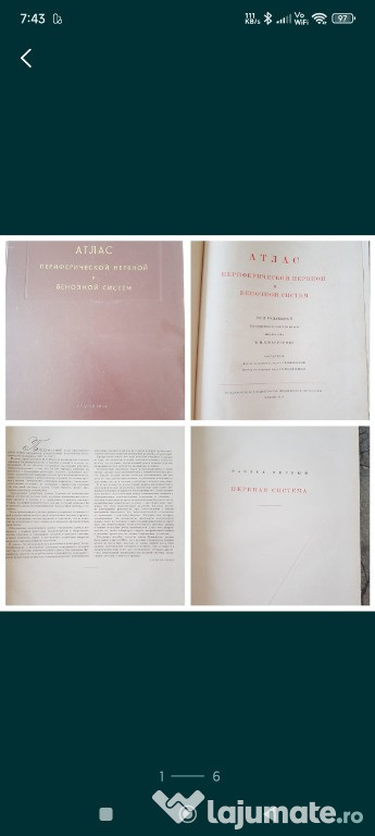 Atlas vechi medicină 1949, limba rusă