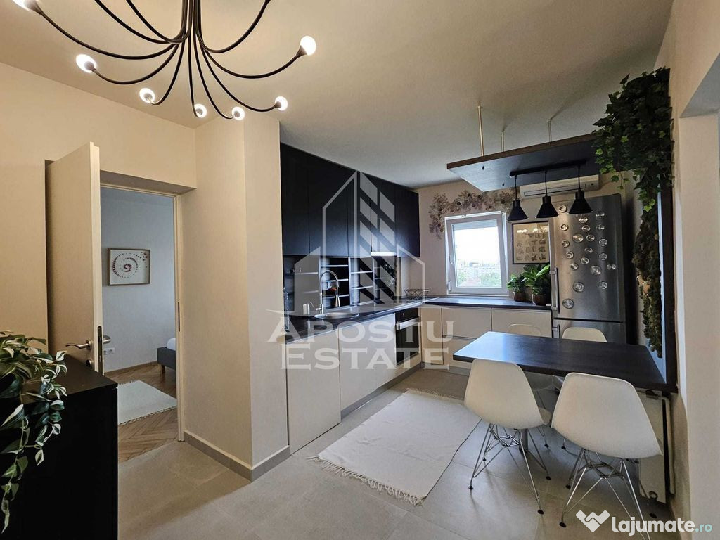 Apartamentul cu 2 camere, la 5 minute de centrul orașului