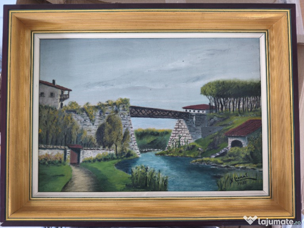 Tablou. Pictura pe lemn