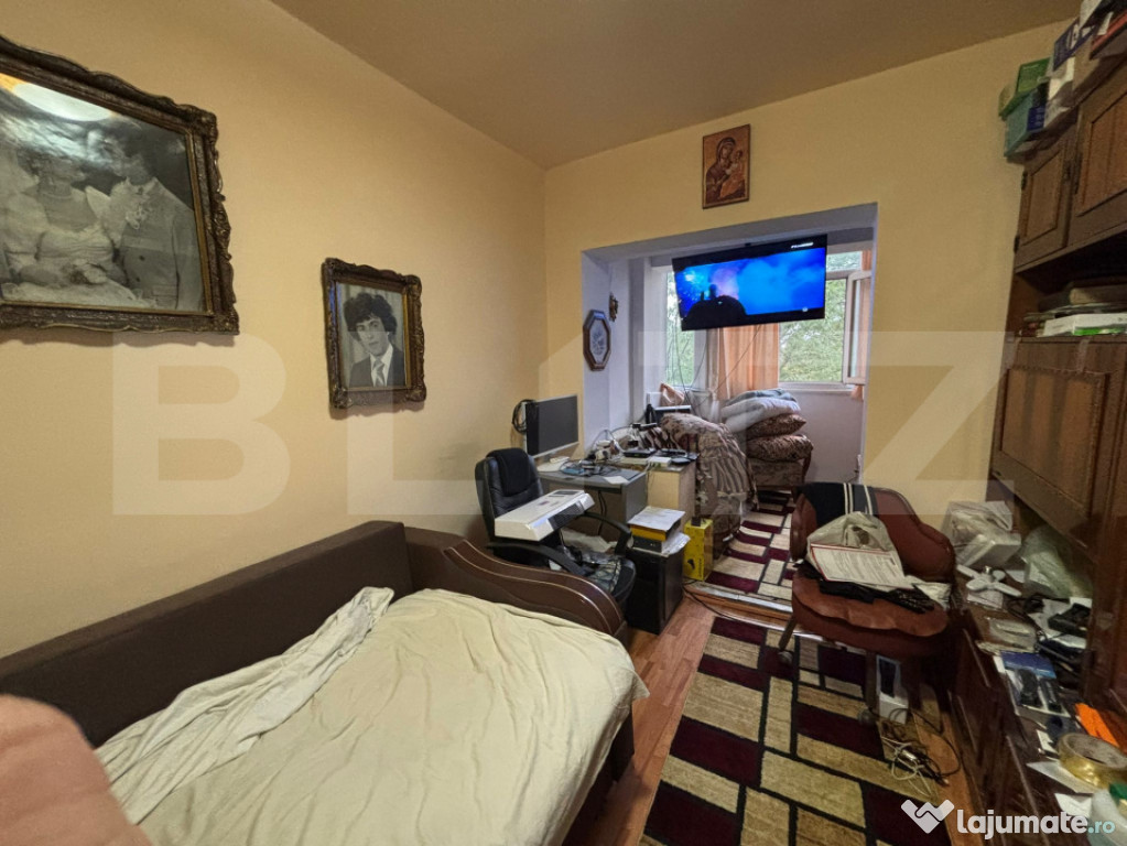 Apartament decomandat, 3 camere, 63mp, zona Spitalul Militar