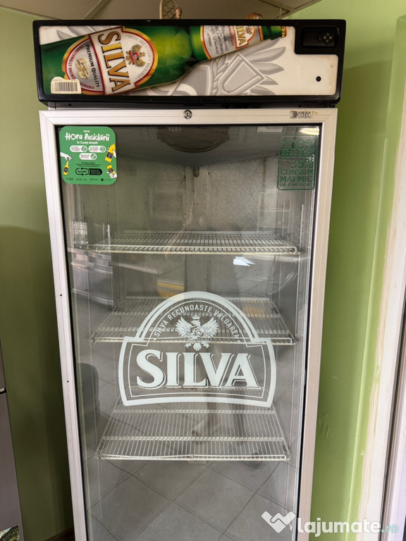 Vitrină frigorifică băuturi – marca SILVA, funcțională, 577L