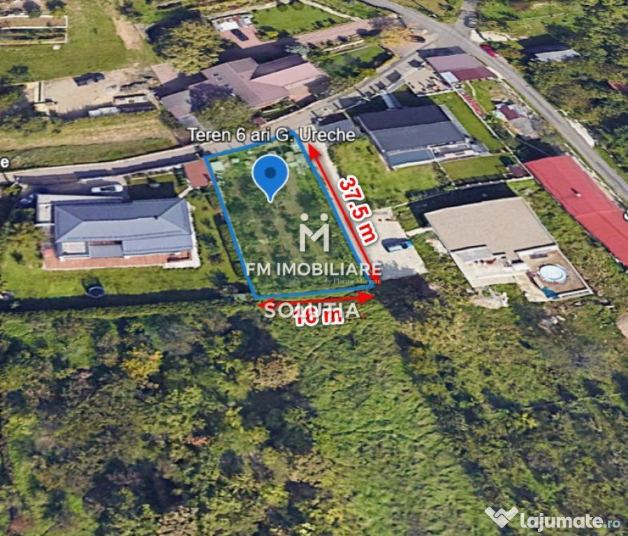 Teren intravilan –6 ari- Str. Grigore Ureche, Baia Mare
