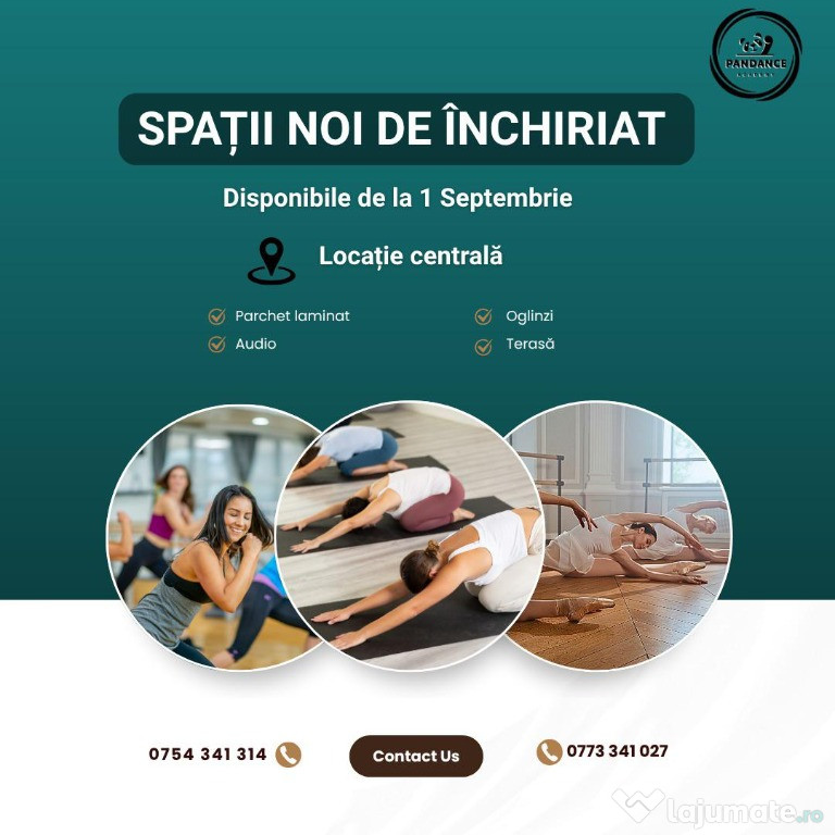 Spatii noi de inchiriat