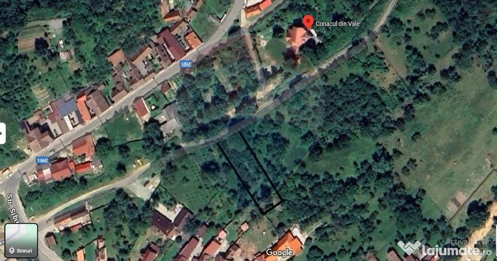 Teren sat Vale / Strada Principala