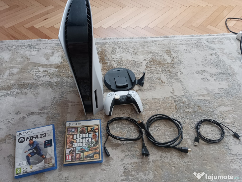 Consola PS 5 C-Chassis disk + GTA V si Fifa 23