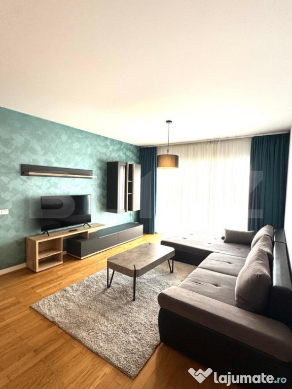 Apartament lux de vanzare, 2 camere, 51 mp, etajul 1, ultrac