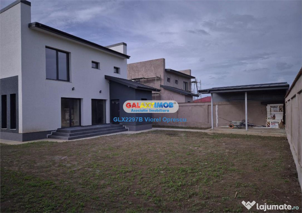 Casa 4 camere, 3 bai, teren 500 mp, Frumusani