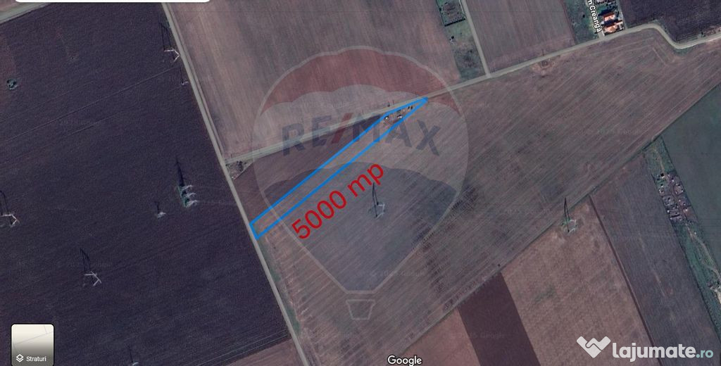 Teren de vanzare 5,000 mp Harman / langa Stabilus