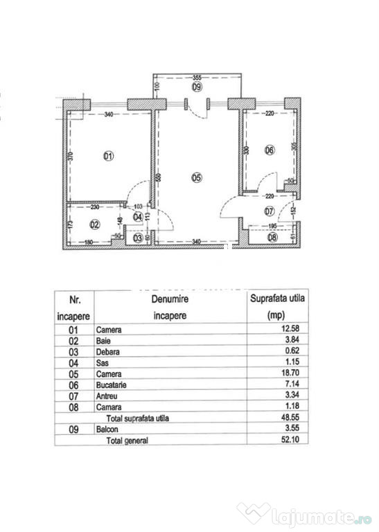 Apartament 2 camere Nicolae Grigorescu