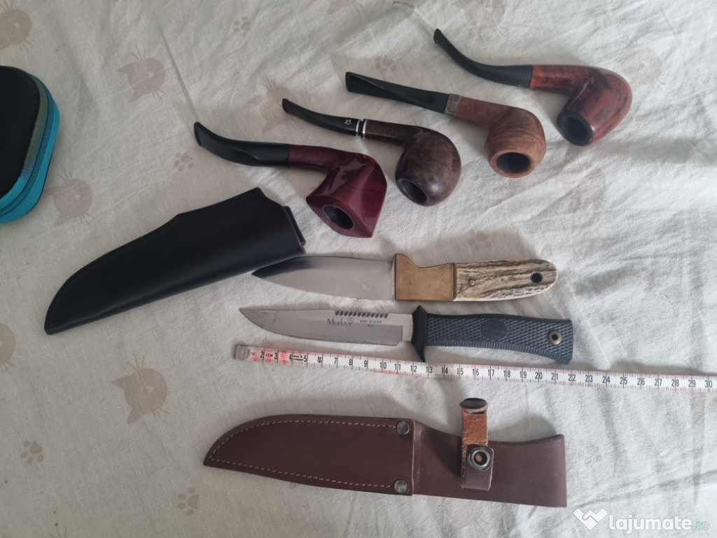 Cutite si pipe lemn exotic