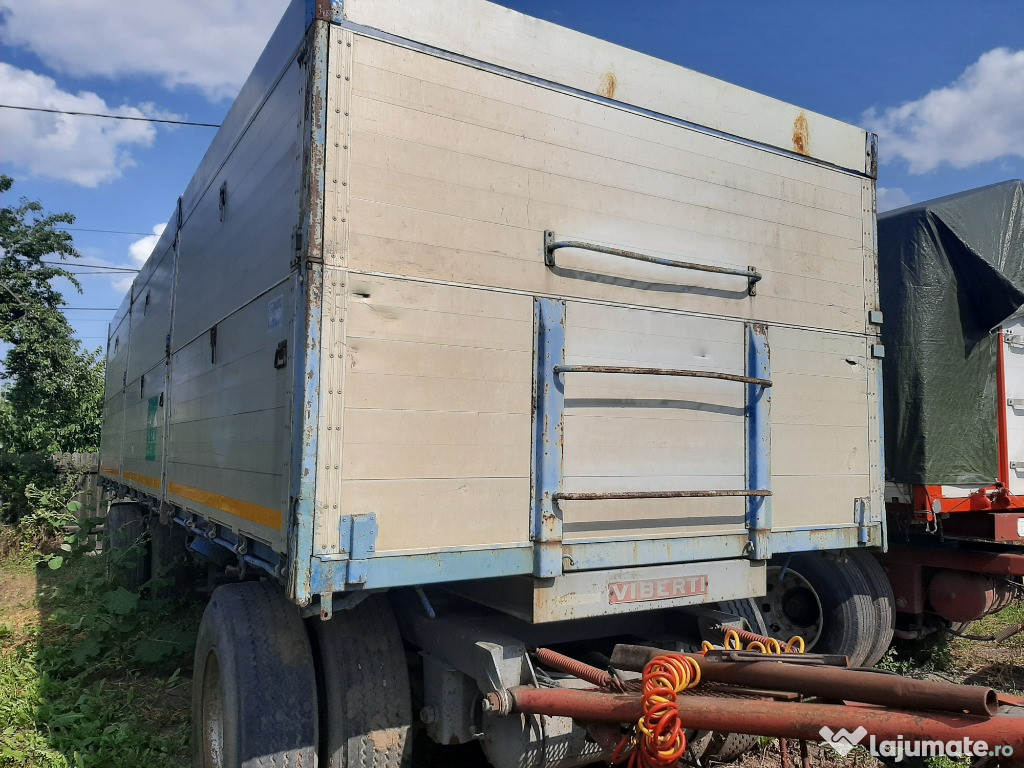Remorca cereale 27 tone pt. camion tractor basculabile
