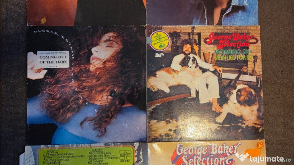 Discuri vinil colectie anii 80 nume mari set lot
