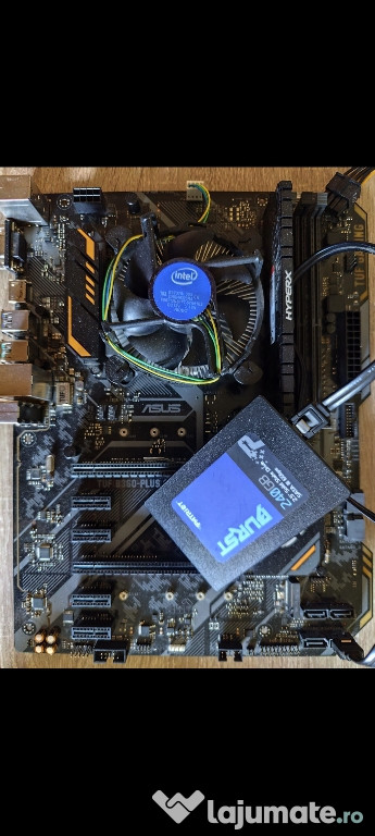 Asus TuF B360/Procesor Intel Core I7/SSD/DDR