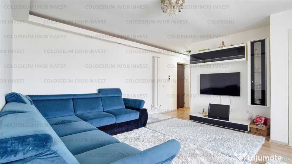 COLOSSEUM: Apartament 3 Camere nou 5 min Centrul Civic Afi