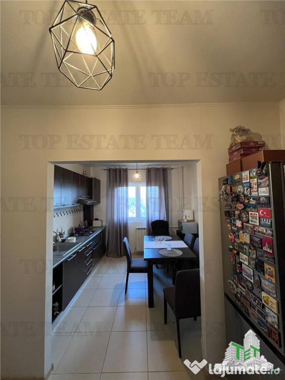 Apartament 2 camere, utilat/mobilat, bloc din anul 1980, in