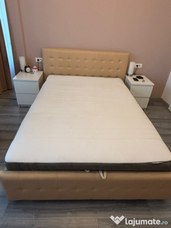 Pat 140x200 + saltea IKEA (HOVAG)