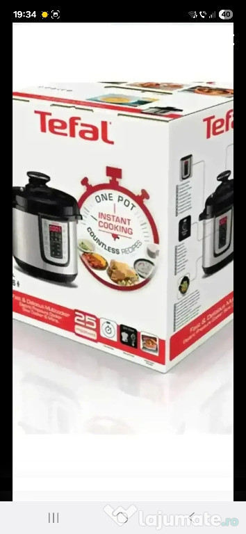 Oală sub presiune multicoker electrică Tefal