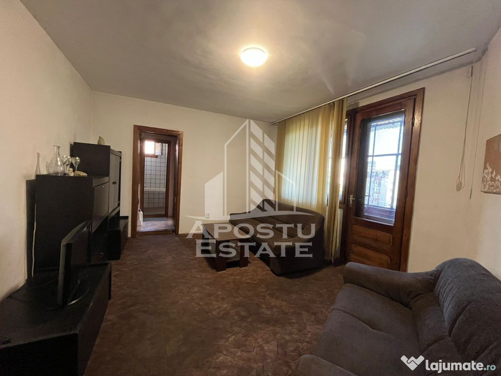 Apartament cu 2 camere, semidecomandat, Spitalul Judetean