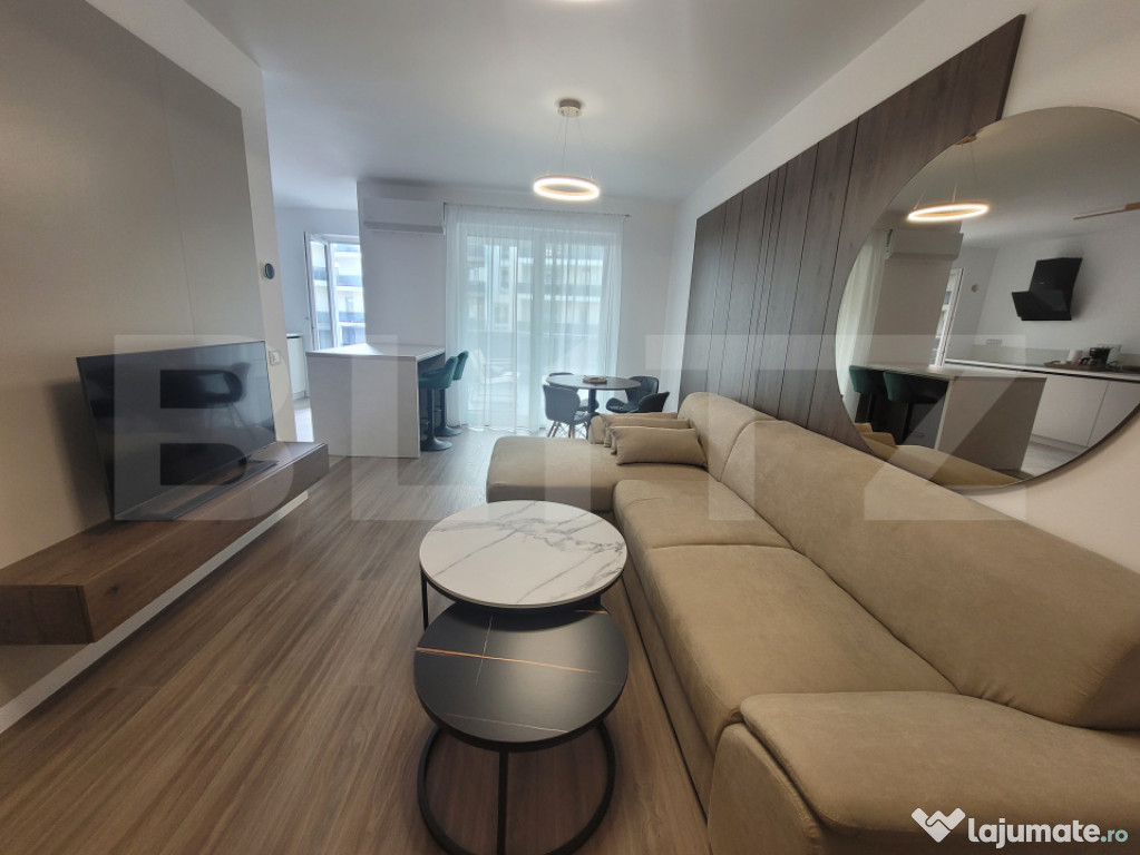 Apartament de lux in Elite, cu 2 camere, 59 mp, parcare, ter