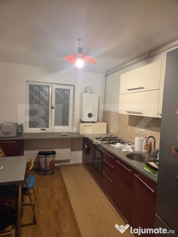 Apartament 2 camere, 55,4 mp, bucătărie închisă, balcon
