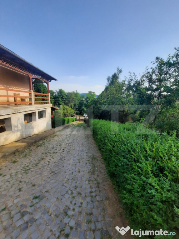 Casă cu 3 camere pe Str. Negoiului, teren 2.560 mp, vedere