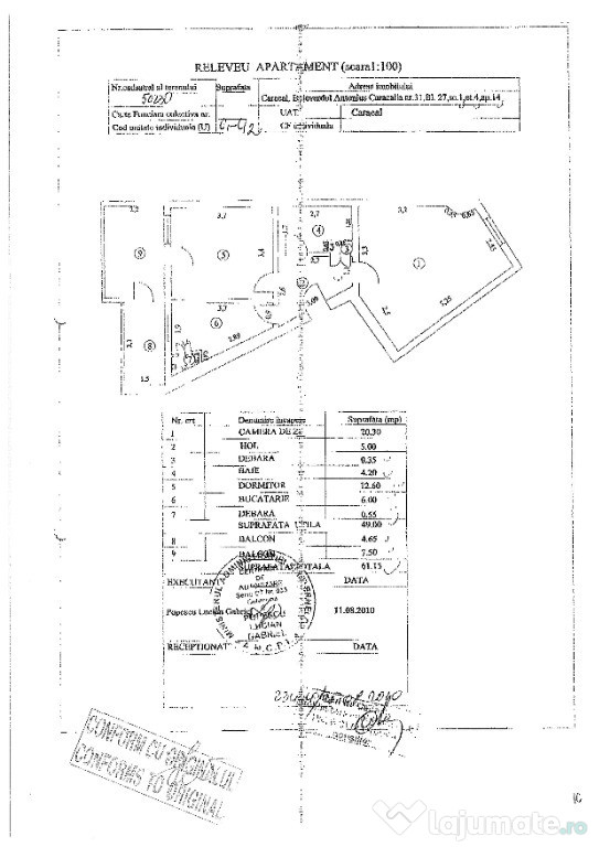 Vânzare apartament 2 camere ultracentral, confort 1 sporit, deosebit