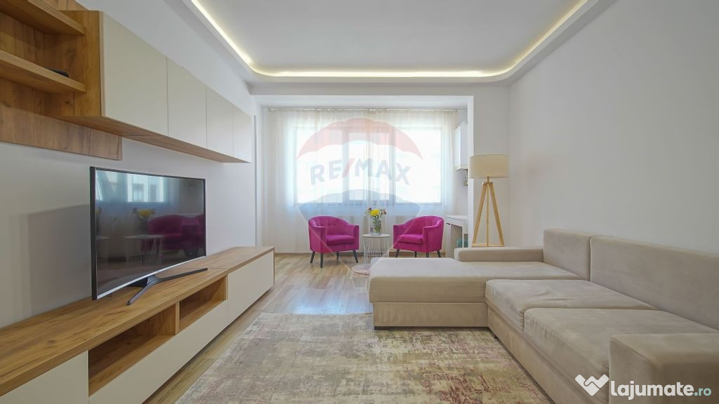 Apartament spațios de închiriat – 3 camere, 100 mp, I...
