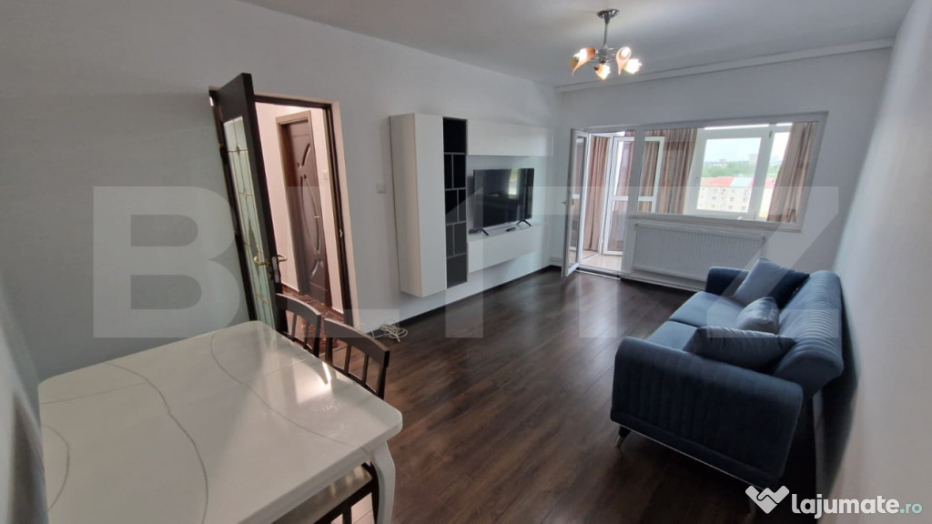 Apartament ultrafinisat 3 camere, 75 mp, etaj 7/10, full mob
