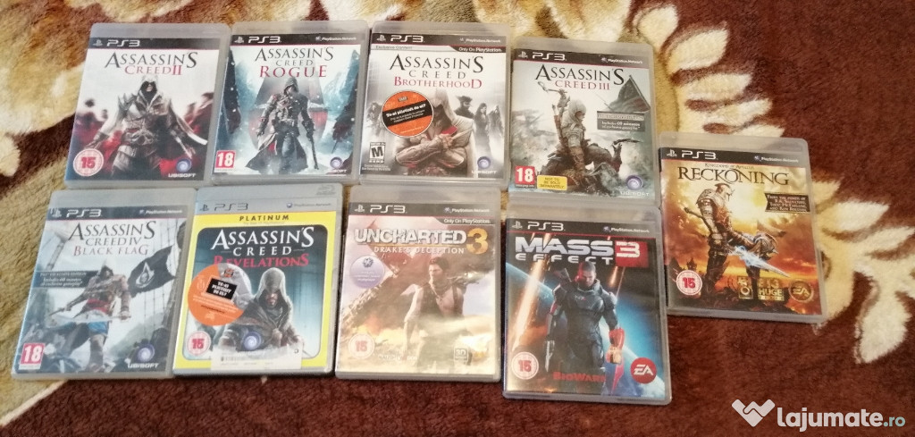 Vând jocuri PS3 noi și originale