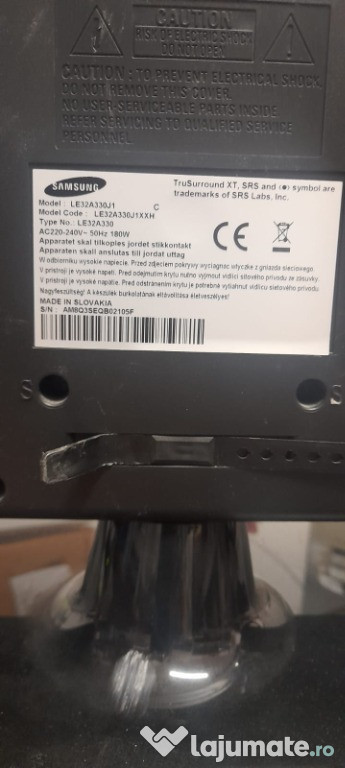 LCD Samsung LE 32 A 330