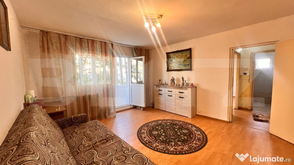 Ocazie rară! Apartament 2 camere, semicentral, etaj interme