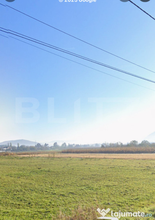 Teren 5500 mp lotizabil, lângă gară Șieu-Măgheruș, pre