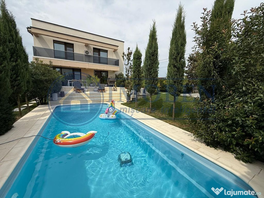 Vila ultramoderna Consul cu piscina si design impresionant