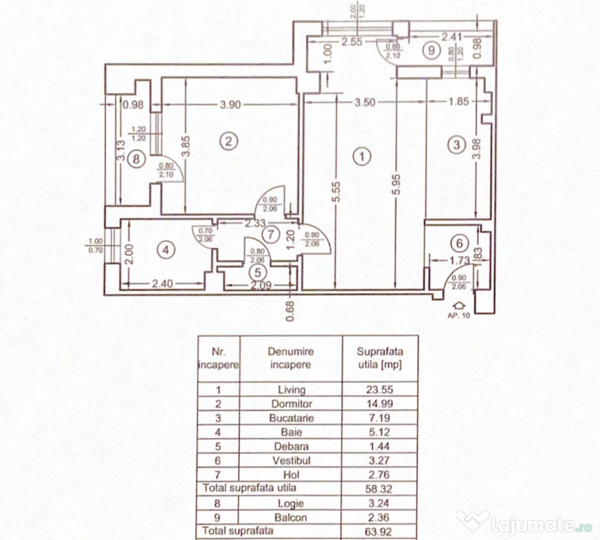 Apartament 2 camere / Citylights Pipera+loc parcare subteran