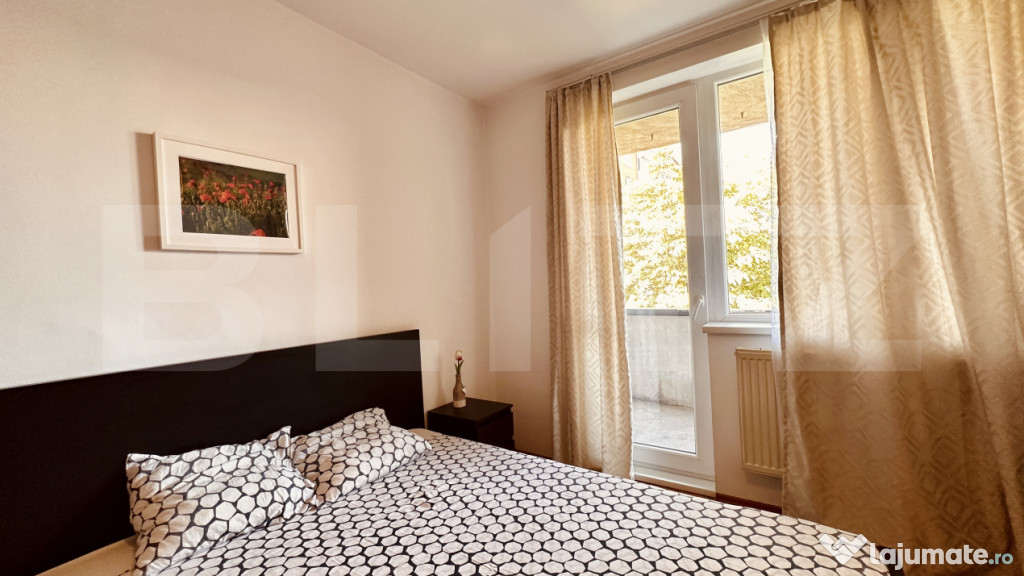 3 camere, 2 balcoane, etaj intermediar, Rogerius, parcare