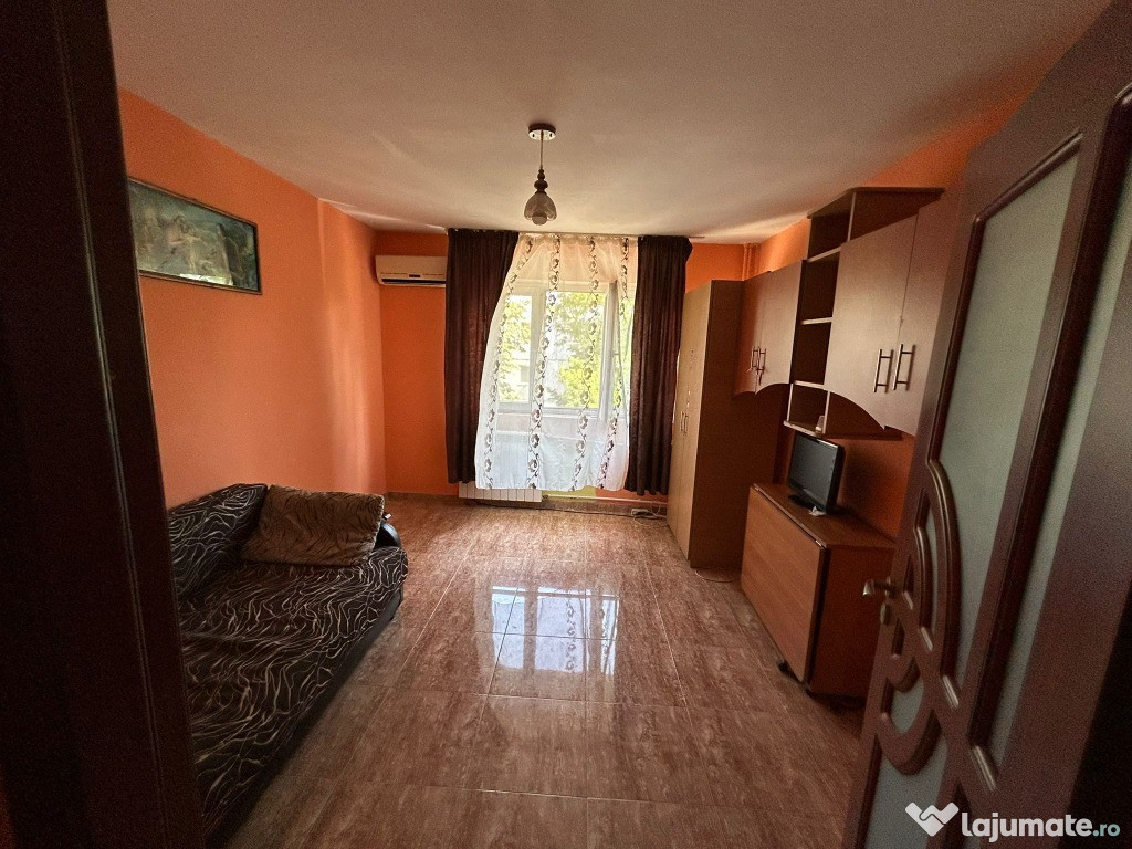 Ap. 1 cameră Păcurari - Mega Image, mobilat și utilat, AC Apartament d