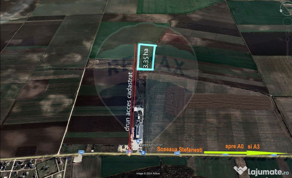 Teren dezvoltare spații comerciale 33500mp Soseaua Stefa...