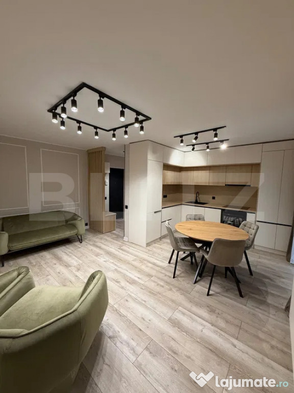 Apartament 2 camere, mobilat complet, parcare și boxă depo
