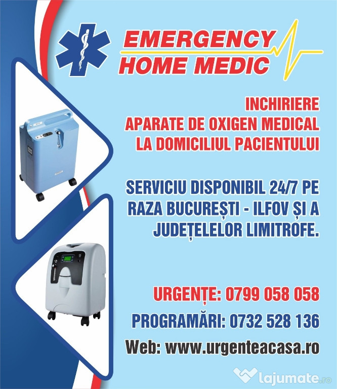 INCHIRIERE APARATE OXIXIGEN LA DOMICILIUL PACIENTULUI