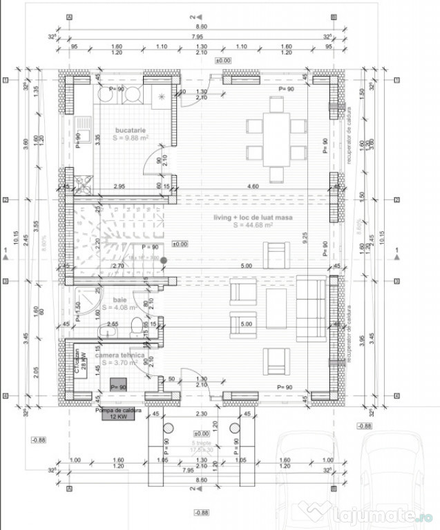 Casa individuala, 130mp, 700mp teren, Dezmir