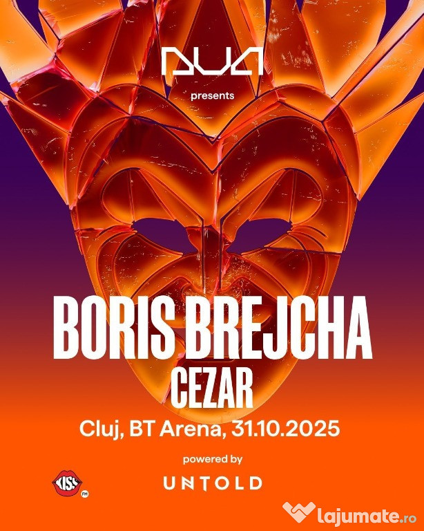 Vand 2 bilete Boris Brejcha / Cluj / 31.10.2025 / ora 20 / BT Arena /