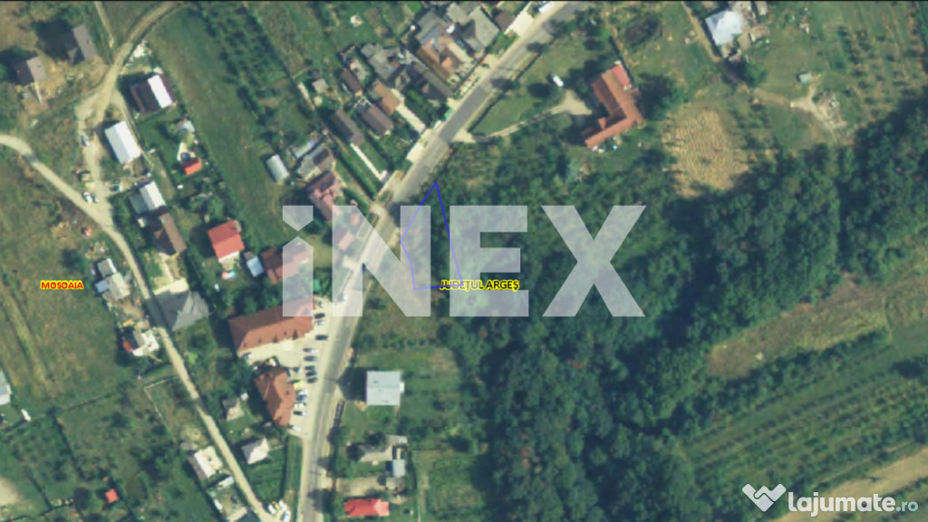 Teren de vânzare în Moșoaia, zona Primăriei