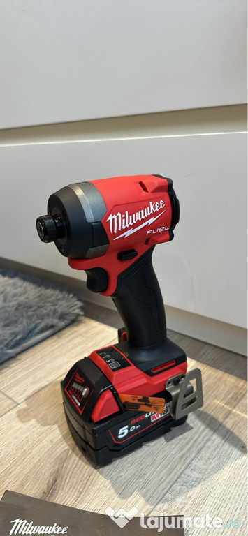 Filetantă Milwaukee M18 FID3 , cu baterie de 5ah