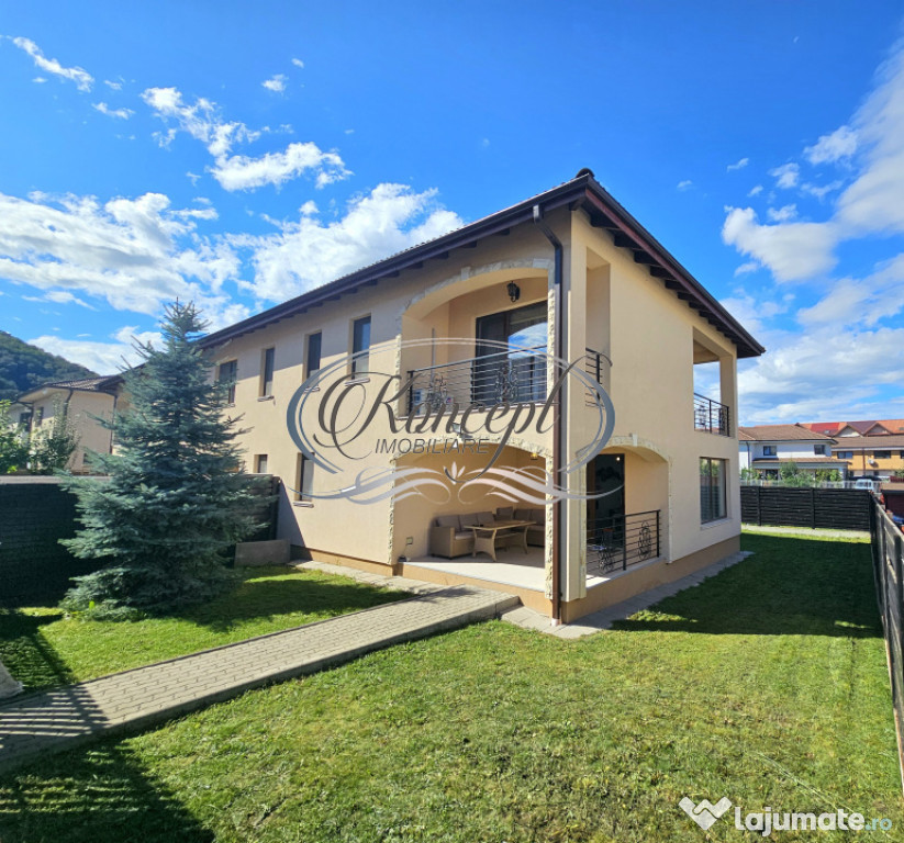 Inchiriere casa tip duplex cu curte privata si finisaje mode