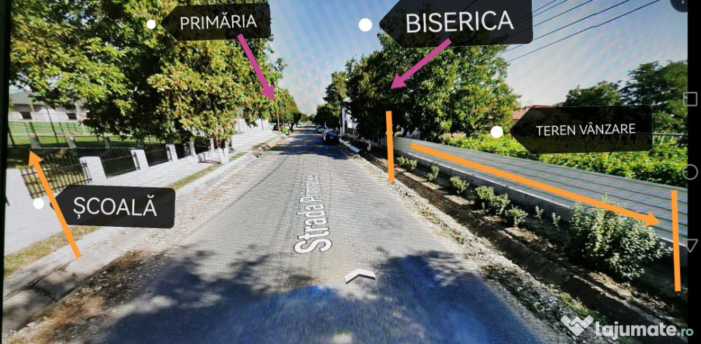 Teren ultracentral comuna Vânători Vrancea, 401mp