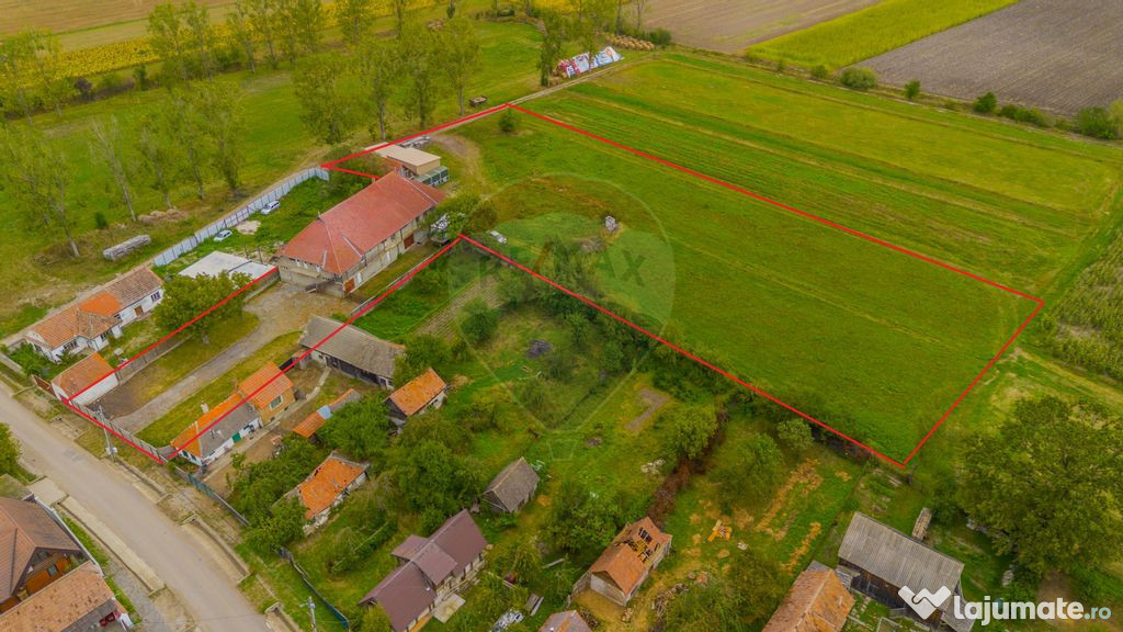 Comision 0 | Construcție cu teren 7000 mp în Dobolii de...